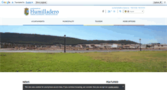 Desktop Screenshot of humilladero.es