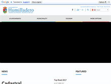 Tablet Screenshot of humilladero.es